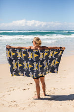Cowboys - NRL Recycled Sand Free Beach Towel preview #2