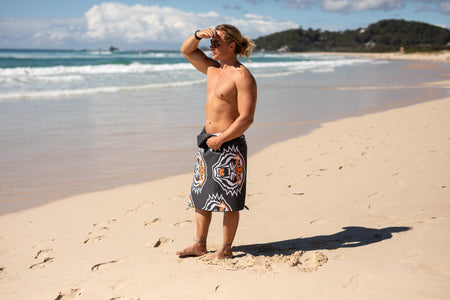 Tigers - NRL Recycled Sand Free Beach Towel