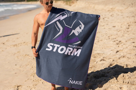Storm - NRL Recycled Sand Free Beach Towel