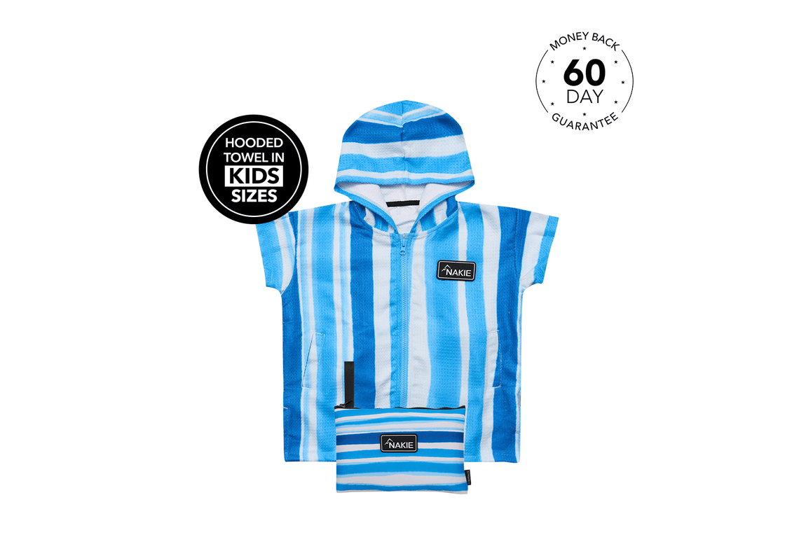 Ocean Breeze - Kids Hooded Towel Recycled Sand Free