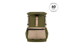 Olive Green - Recycled Travel Backpack preview #1