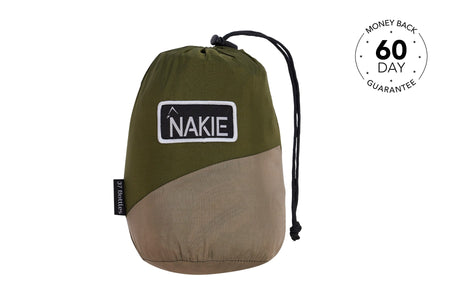 Olive Green - Recycled Hammock with Straps