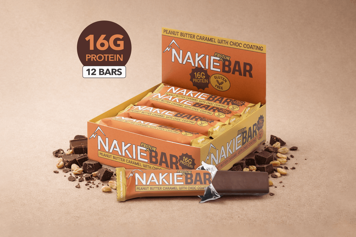 Peanut Butter Caramel with Choc Coating - Protein Bar