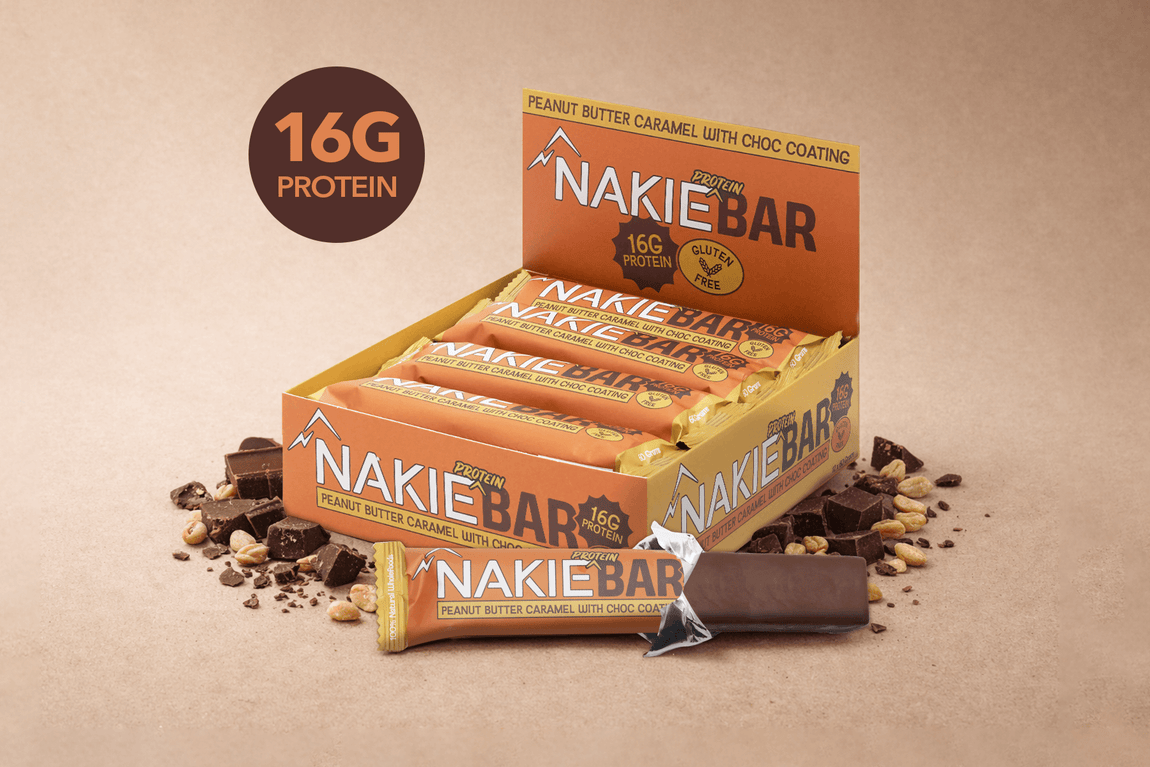 Peanut Butter Caramel with Choc Coating - Protein Bar