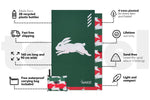 Rabbitohs - NRL Recycled Sand Free Beach Towel preview #3
