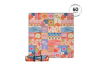 Retro Shores - Recycled Picnic Blanket preview #1