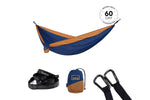 River Blue - Recycled Hammock with Straps preview #1