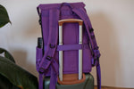 Mulberry Purple - Recycled Travel Backpack preview #7